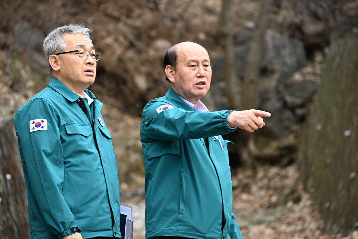 박형덕 동두천시장, 산사태 인명피해우려지역 현장점검 실시 이미지