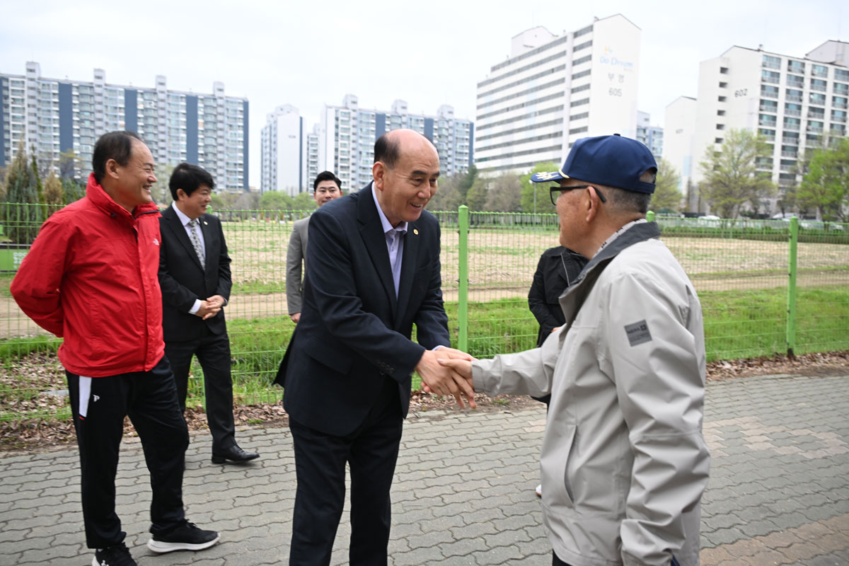 보훈단체 안보견학 환송 이미지