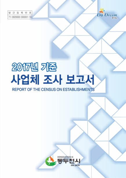 2017년 기준 사업체조사 보고서 Ebook 이미지