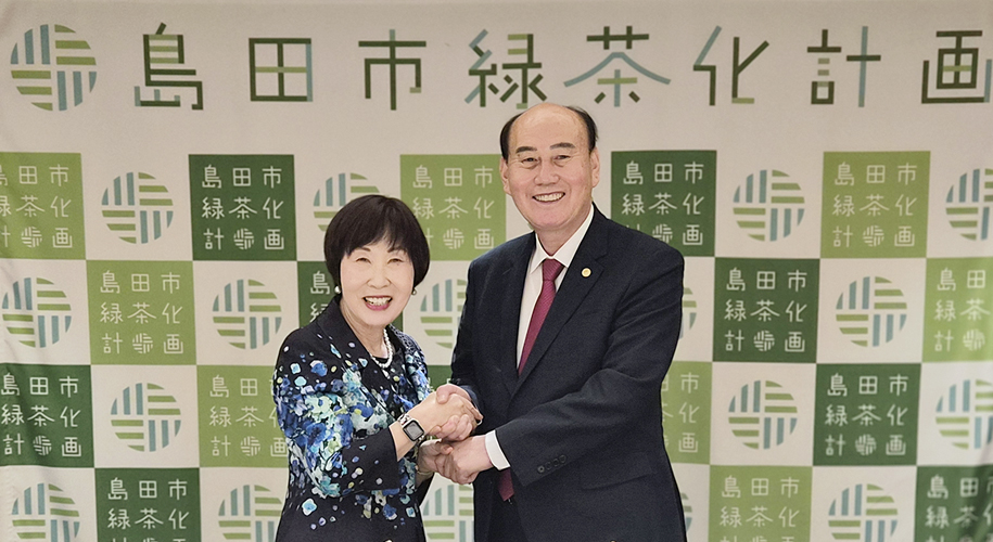 시마다시 오비축제 초청 참가 