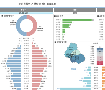 인구 현황 분석 이미지