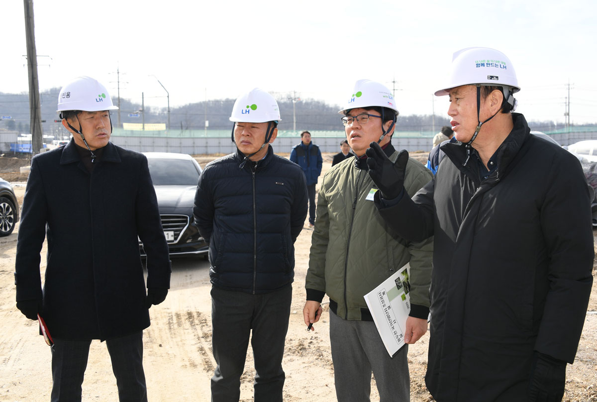 동두천시, 한국토지주택공사「동두천 국가산업단지」 합동 현장점검 실시 이미지