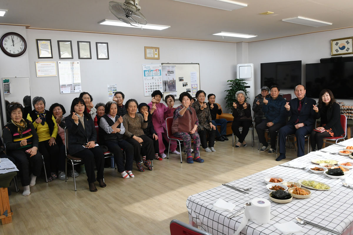 송내주공1단지 경로당 인사 방문 이미지