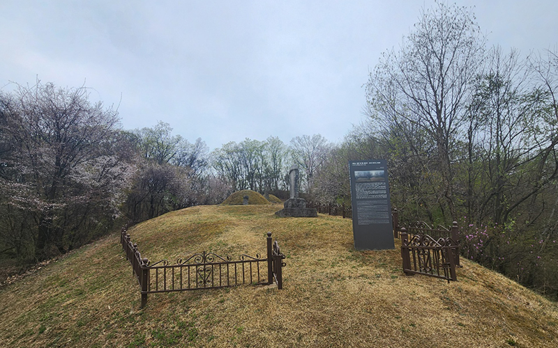 어유소 장군 묘역 사진1